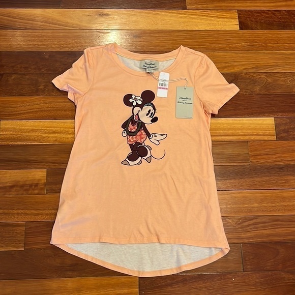 ๐ธ New Disney Parks Tommy Bahama Minnie Mouse Shirt XXS - Picture 1 of 7